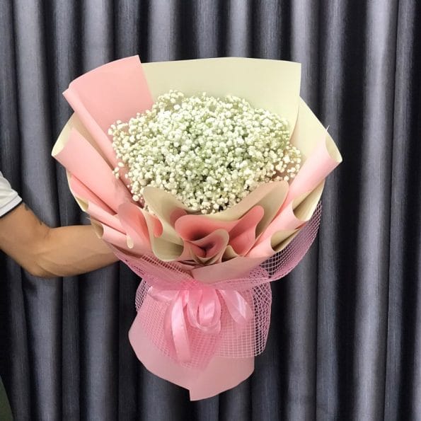 Hoa tỏ tình - Hoa baby trắng
